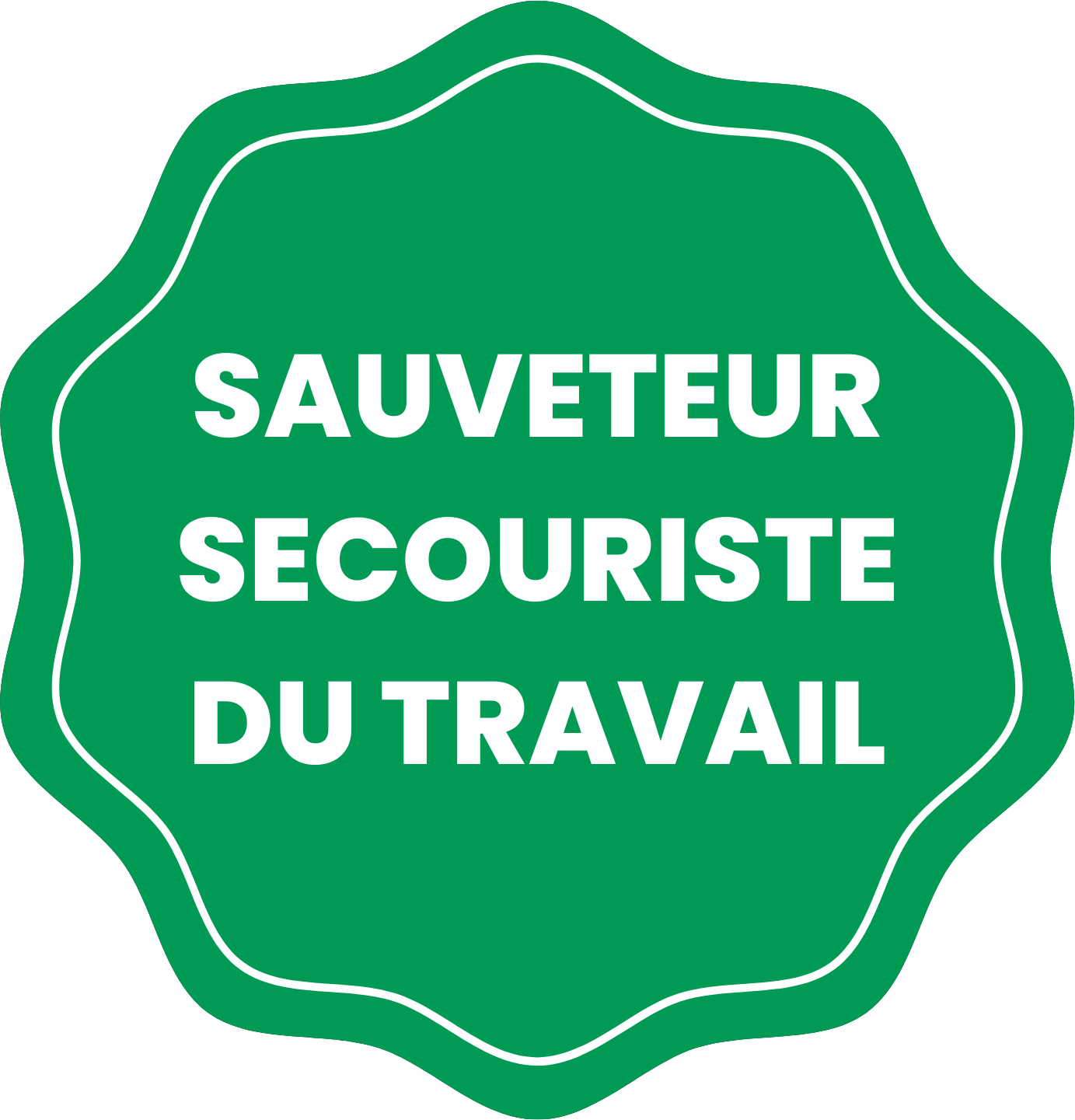 Badge sauveteur secouriste du travail Badge sauveteur secouriste du travail